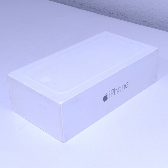 APPLE iPHONE 6 BOX ONLY 16GB Original Packaging OEM Steve Jobs STICKERS 2014 USA - Picture 1 of 13